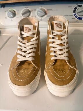 Vans Sk8-Hi Tapered Eco Theory Hemp High Top Sneakers Women’s 8.5